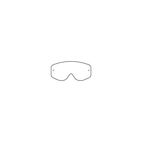 ECRAN RACING GOGGLES SINGLE LENS CLEAR