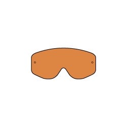 ECRAN RACING GOGGLES SINGLE LENS ORANGE