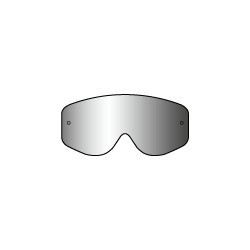ECRAN RACING GOGGLES SINGLE LENS SILVER MIRROR