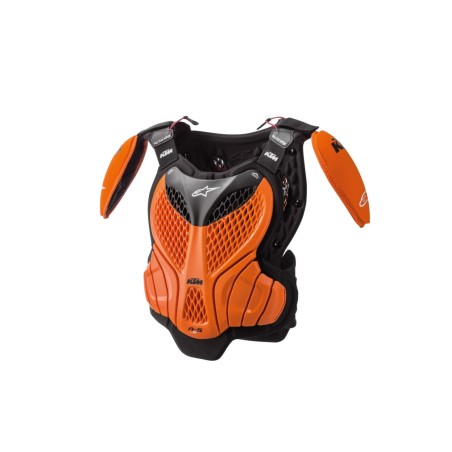 PARE-PIERRES KTM ENFANTS "KIDS A5 S BODY PROTECTOR" BY ALPINESTARS