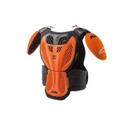 PARE-PIERRES KTM ENFANTS "KIDS A5 S BODY PROTECTOR" BY ALPINESTARS