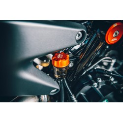 Brake fluid reservoir cover