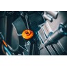 Bouchon d'huile anodisé orange KTM pour 790/890 DUKE et 1290 SDR/SDGT