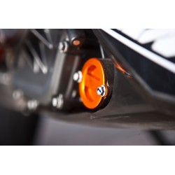 Carter de filtre à huile Factory Orange KTM pour 125/390 Duke/RC/Adventure