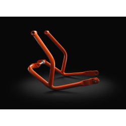 Barres de protection orange KTM "Crash bar" pour KTM 125 DUKE (2017-2023)