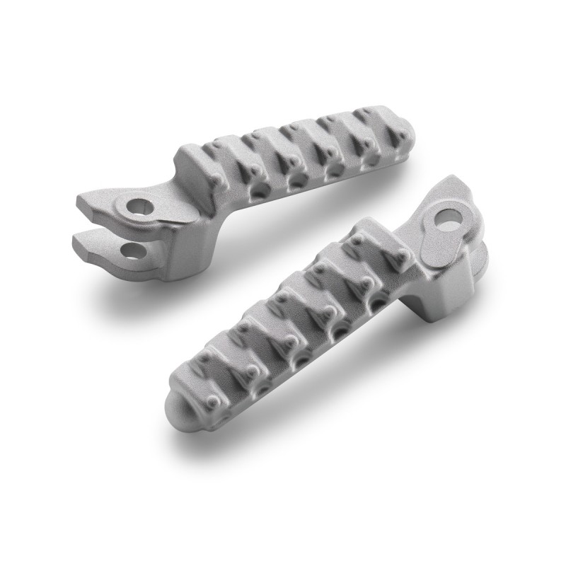 Jeu de Repose-pieds "Racing" Aluminium KTM pour 125/390 DUKE (2011-2023)