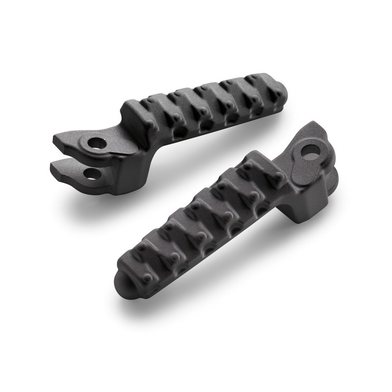 Jeu de Repose-pieds "Racing" Noir KTM pour 125/390 DUKE (11-23)