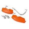 Kit de protège main Orange avec renforts aluminium pour KTM 125/390 DUKE (2017-2023)