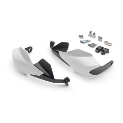 Kit de protège main grand modèle Blanc pour KTM 125/390 DUKE (2011-2023)