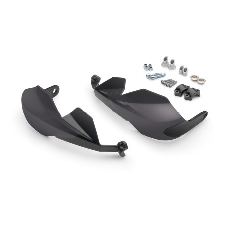 Kit de Protège-main grand modèle Noir pour KTM 125/390 DUKE (2011-2023)