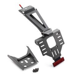 Support de plaque d'immatriculation court pour KTM 125/390 DUKE (2017-2023)