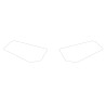 Kit d'autocollants de protection de réservoir de carburant pour KTM 125/390 DUKE (2017-2023)