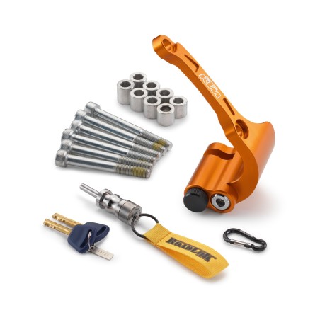 Antivol radial orange pour KTM 125/390 DUKE/RC (2011-2021) et 390 ADVENTURE