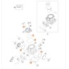 Kit piston Cote 2 (Gr. II) pour KTM 300 EXC TPI (17-23)