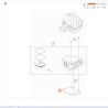Kit piston Cote 1 (Gr. I) pour KTM 500 EXC-F (20-22)