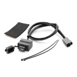 Kit de port de chargement USB-A pour motos KTM 125/390 DUKE (11-23) et 690 DUKE/ENDURO/R (16-23)