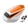Capot de selle passager Orange/Blanc pour KTM 125/390 DUKE (2017-2023)-93007955200