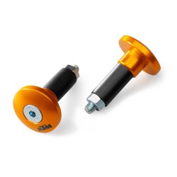 Embouts de guidon anodisés Orange KTM pour SX/EXC/SMR et 690/790/890/990 DUKE