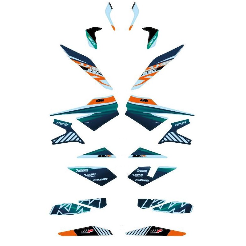 Kit déco Factory pour KTM 890 DUKE-R