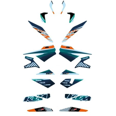 Kit déco Factory pour KTM 890 DUKE-R